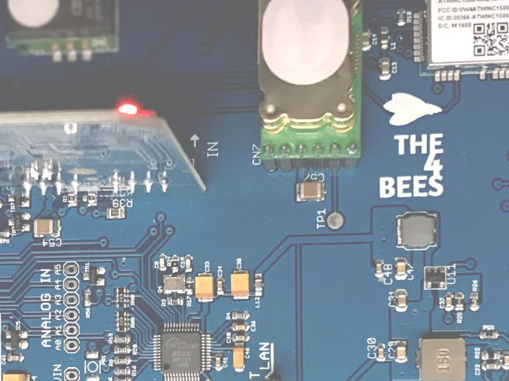 Here the new sensing board for THE4BEES project
