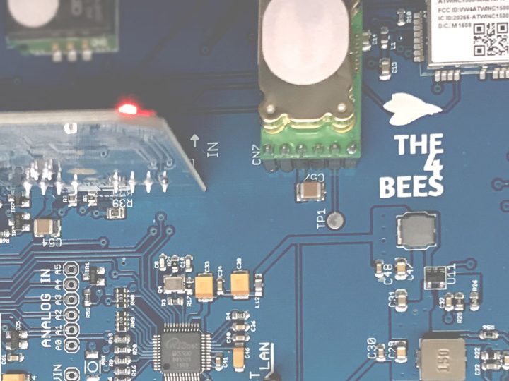 Here the new sensing board for THE4BEES project