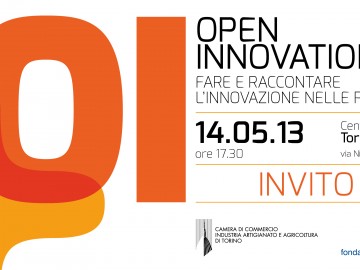 OpenAlps al seminario “OPEN INNOVATION. FARE E RACCONTARE L’INNOVAZIONE NELLE PMI”, Torino, 14 maggio