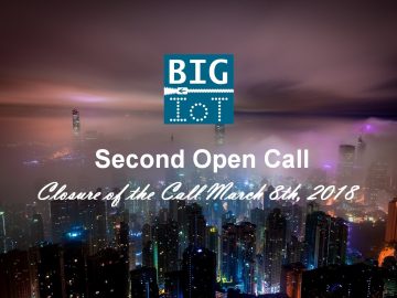 E’ attiva la Seconda Open Call del progetto BIG IoT